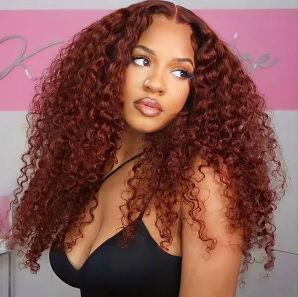 13x4 Transparent Deep Wave Lace Front Wig