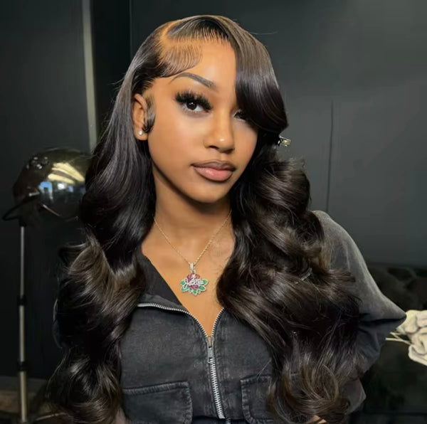 13x4 Transparent Body Wave Lace Front Wig